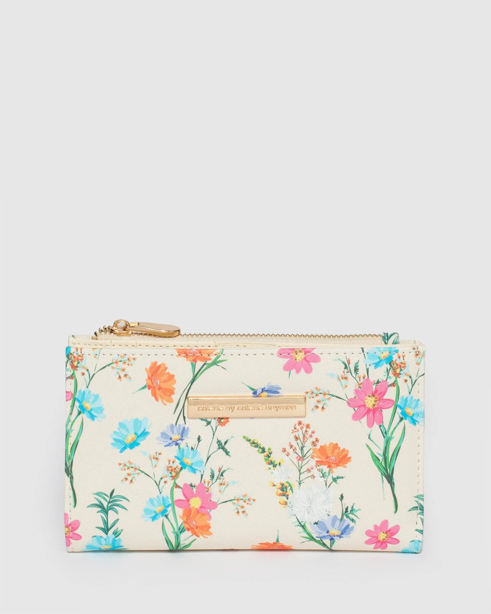 Print Selena Zip Wallet