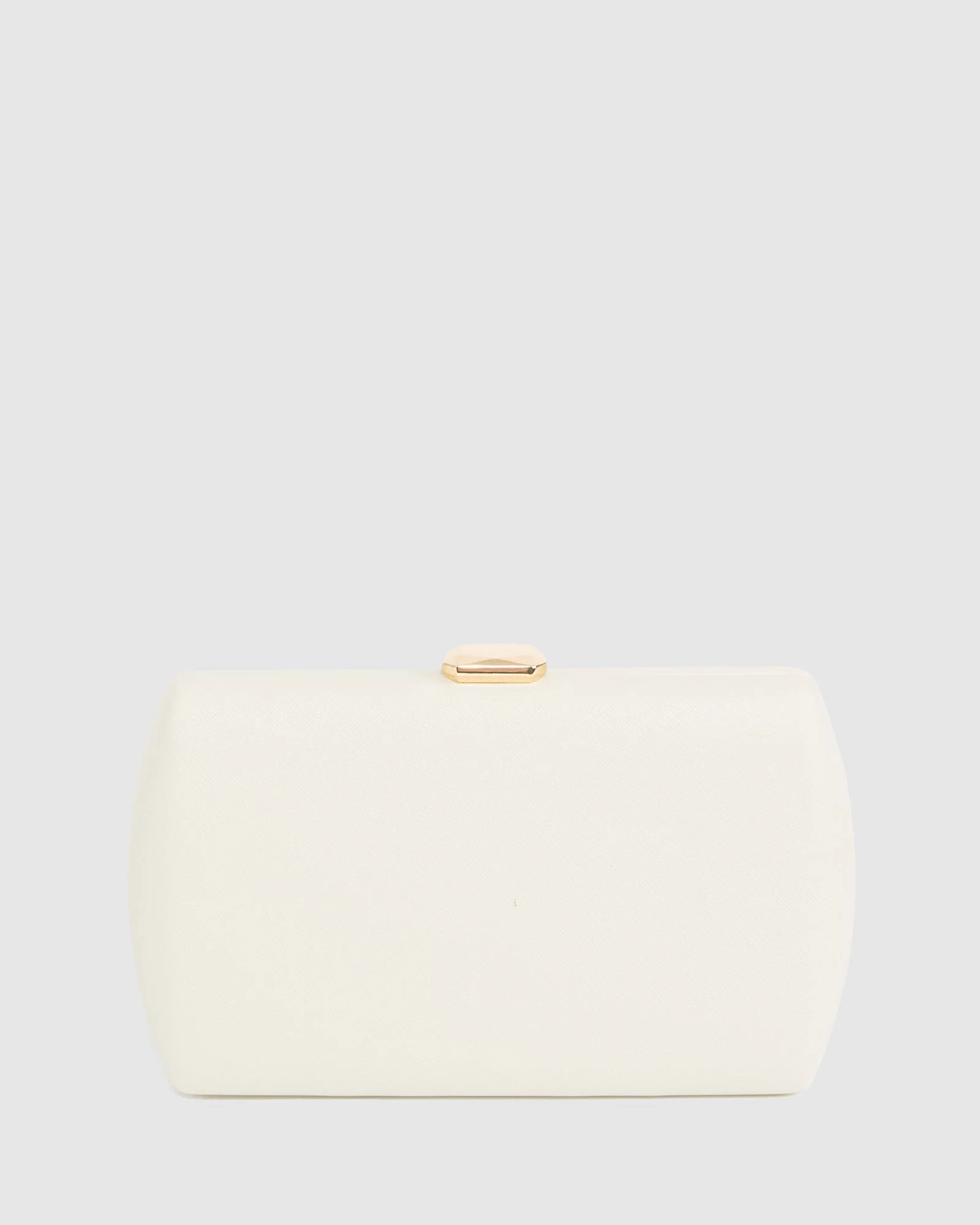Ivory Aliana Hardcase Clutch Bag