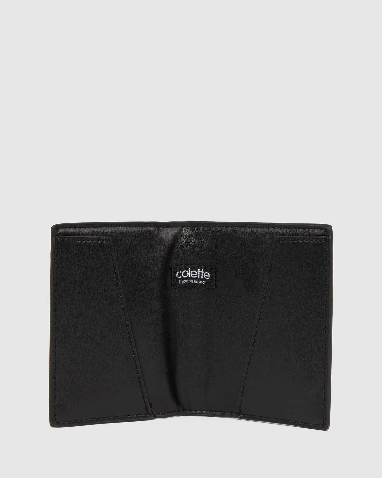Black Classic Passport Holder