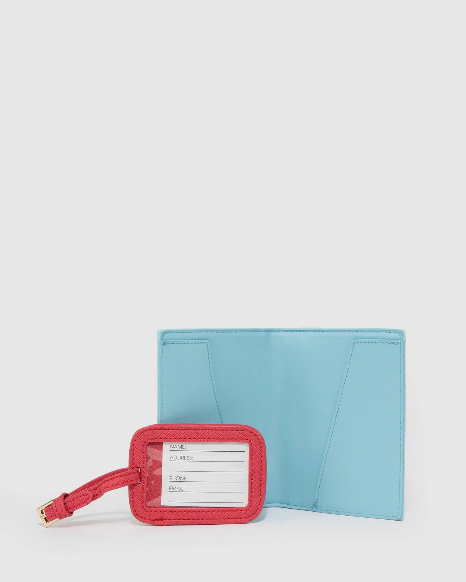 Multi Colour Two Piece Travel Set