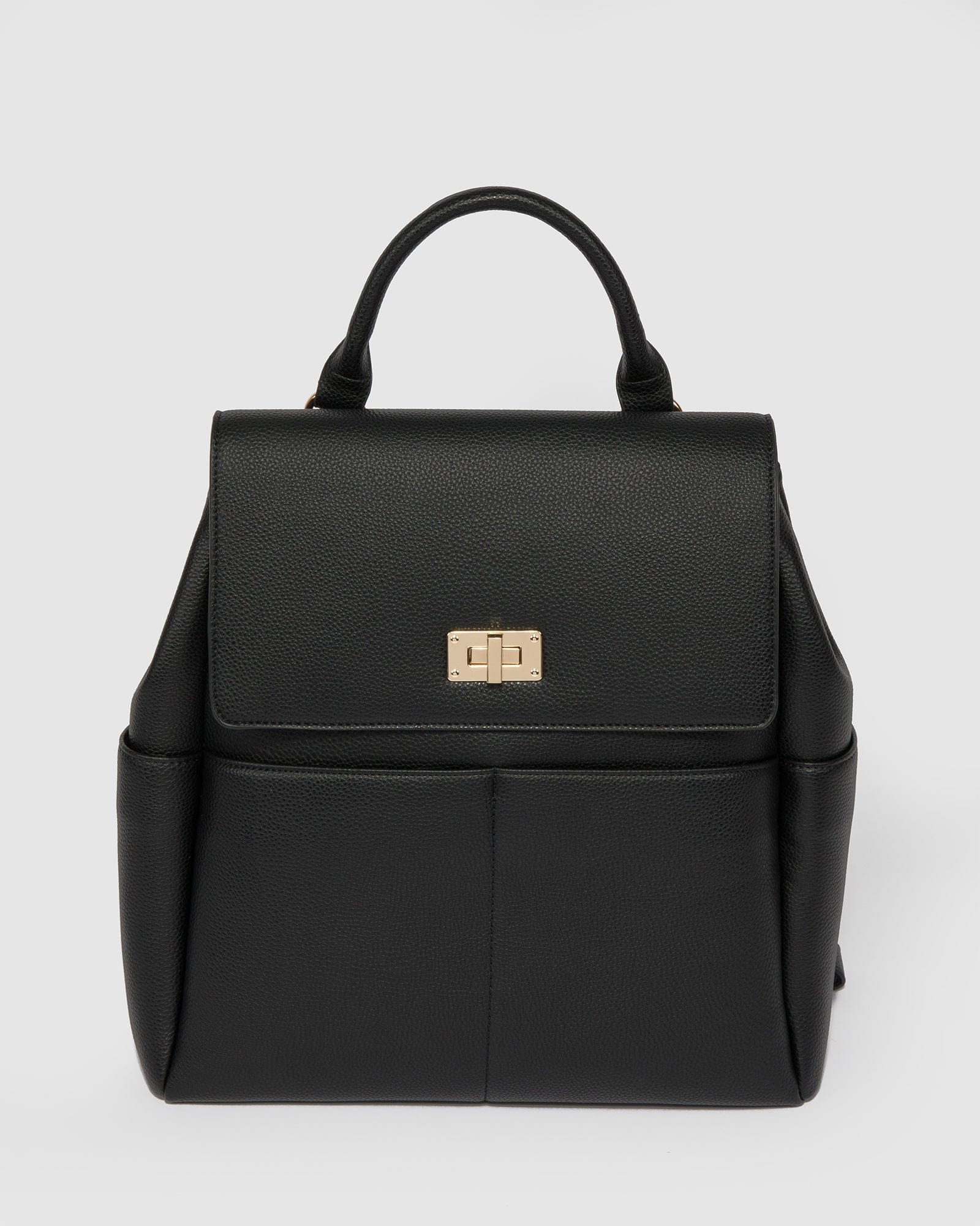 Black Olivia Baby Bag Backpack