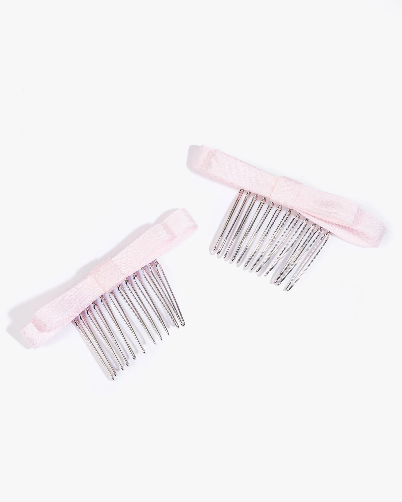 Pink 2 Pack Bow Hair Comb
