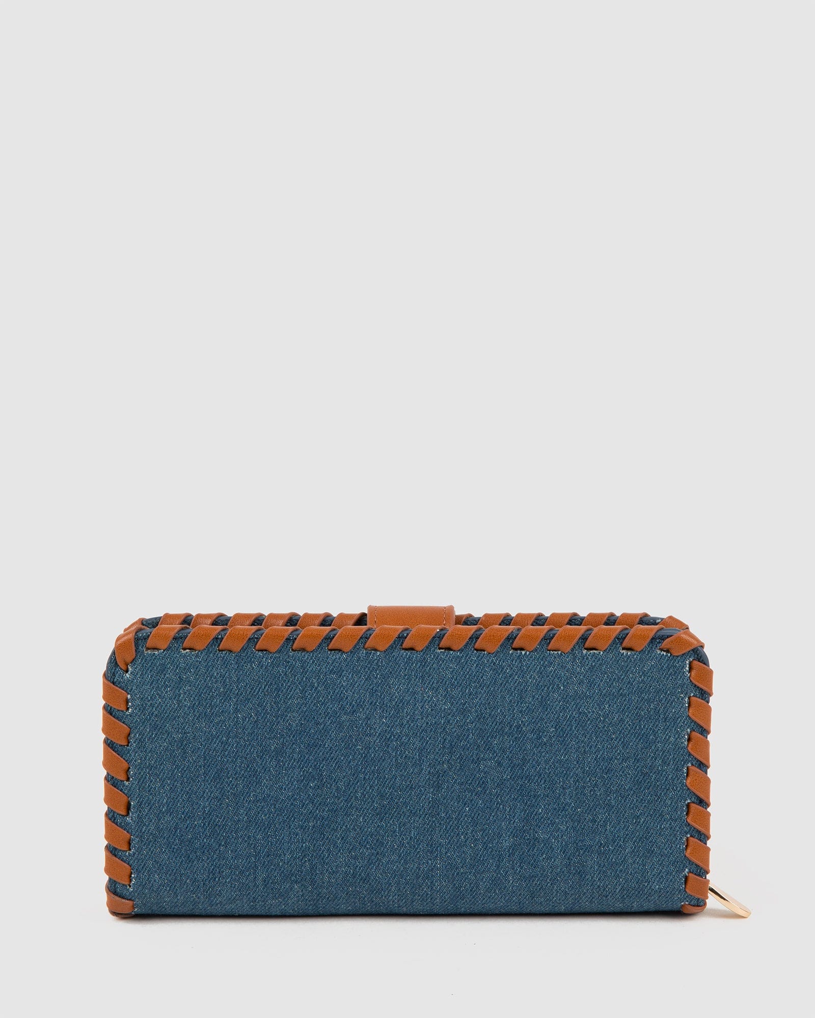 Blue Tess Buckle Wallet