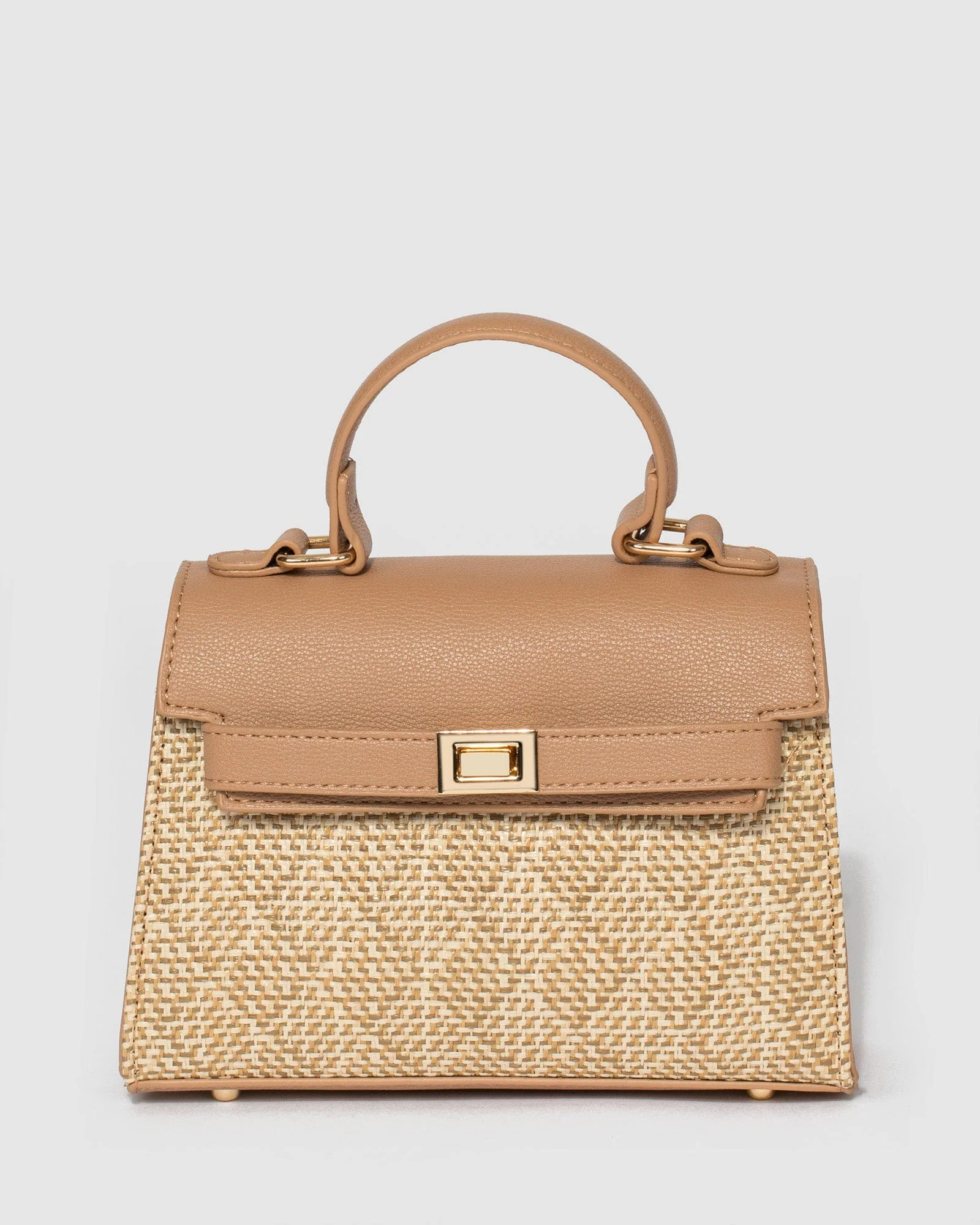 Nude Lareina Top Handle Mini Bag