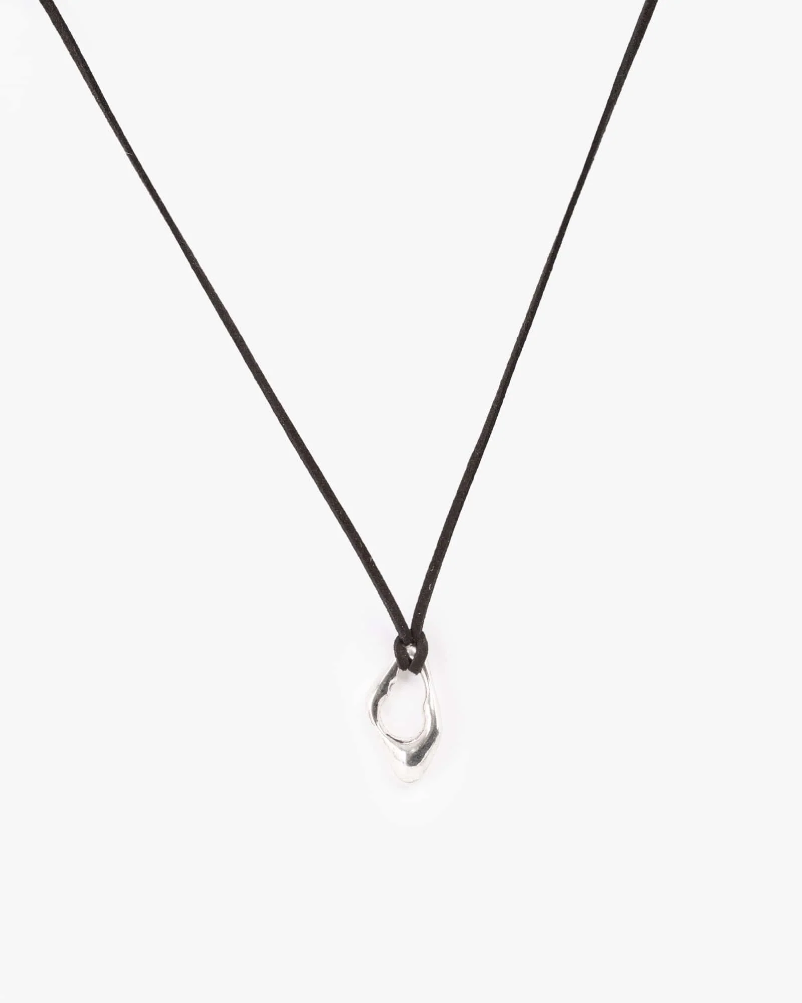 Multi Colour Cord Pendant Necklace