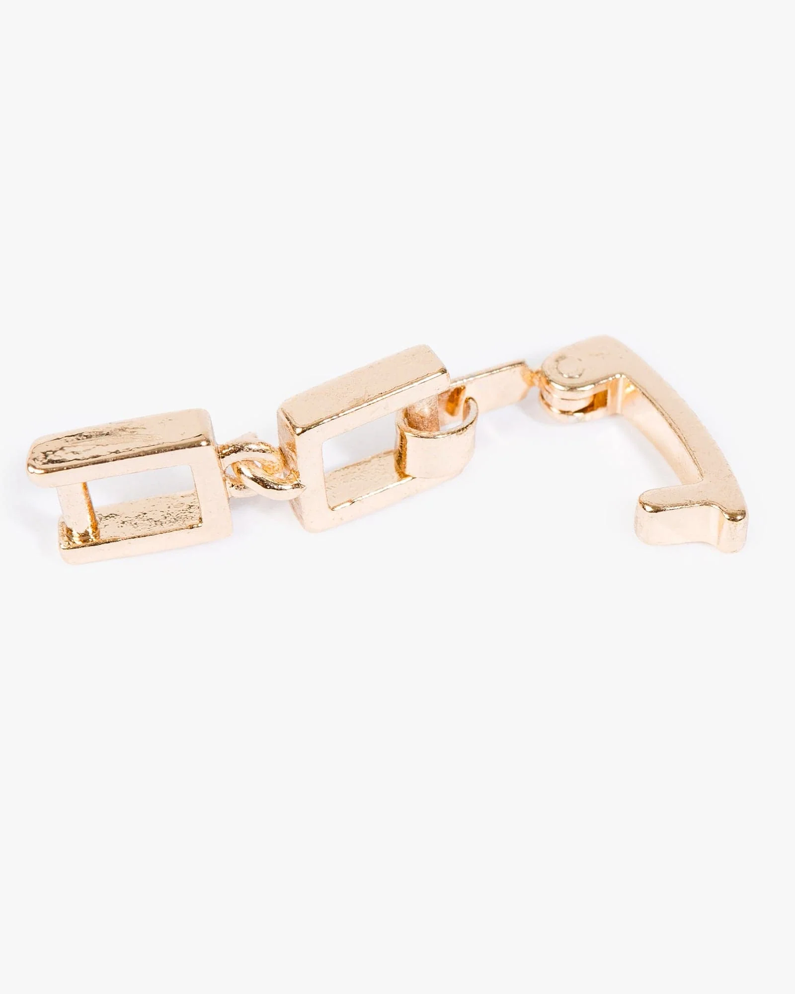 Gold Tennis Bracelet Extension Clasp