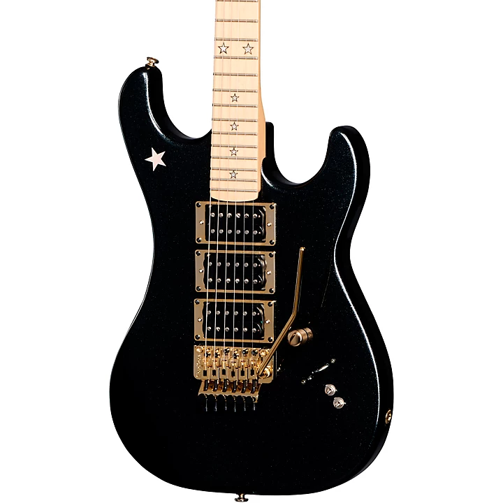 Kramer Jersey Star Electric Guitar Level 1 Black Pearl M08944004002000.gc