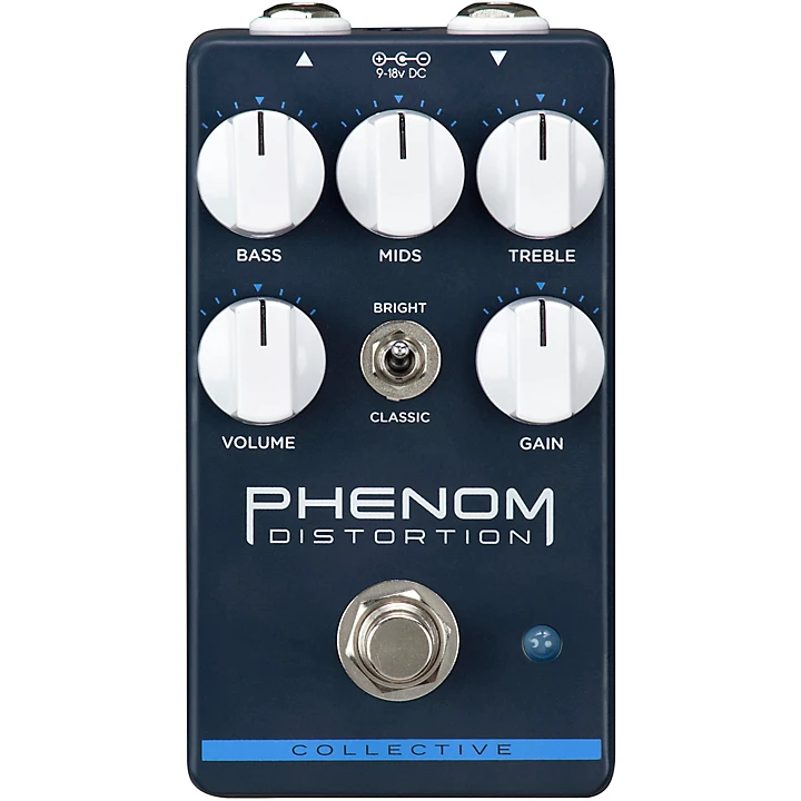 Wampler Phenom Distortion Effects Pedal Grey