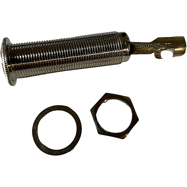 Switchcraft Long Threaded Barrel Jack Mono Single