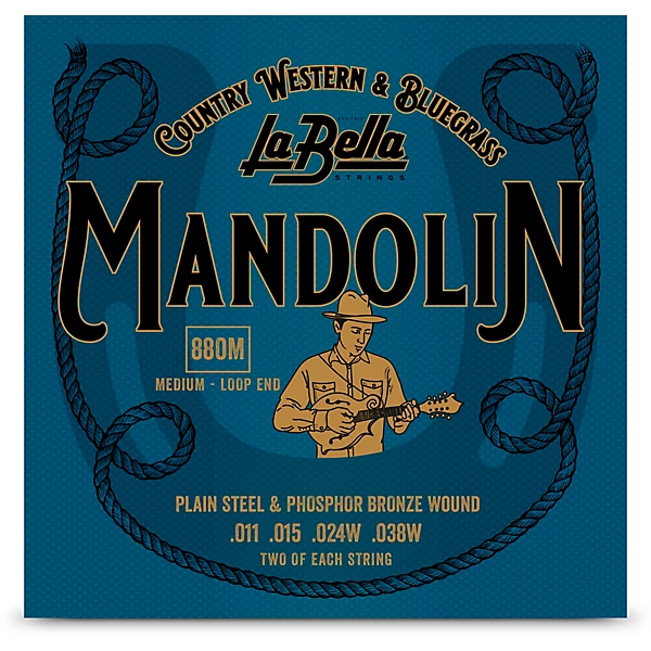 880 Phosphor Bronze Mandolin Strings Medium
