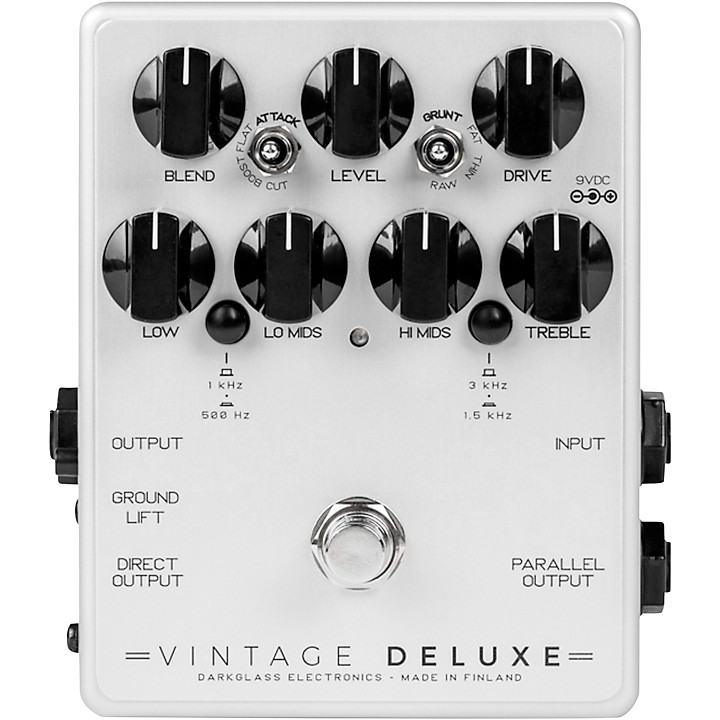Vintage Deluxe V3 Bass Preamp Pedal