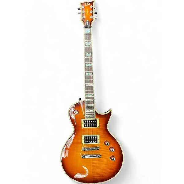 Used ESP EC1000 Deluxe 2 Color Sunburst Solid Body Electric Guitar
