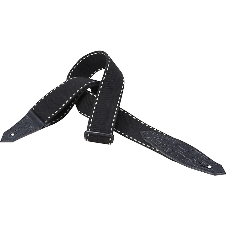2 Heavy Weight Cotton Strap Black