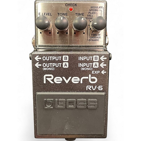 BOSS Used BOSS RV6 Digital Reverb Effect Pedal