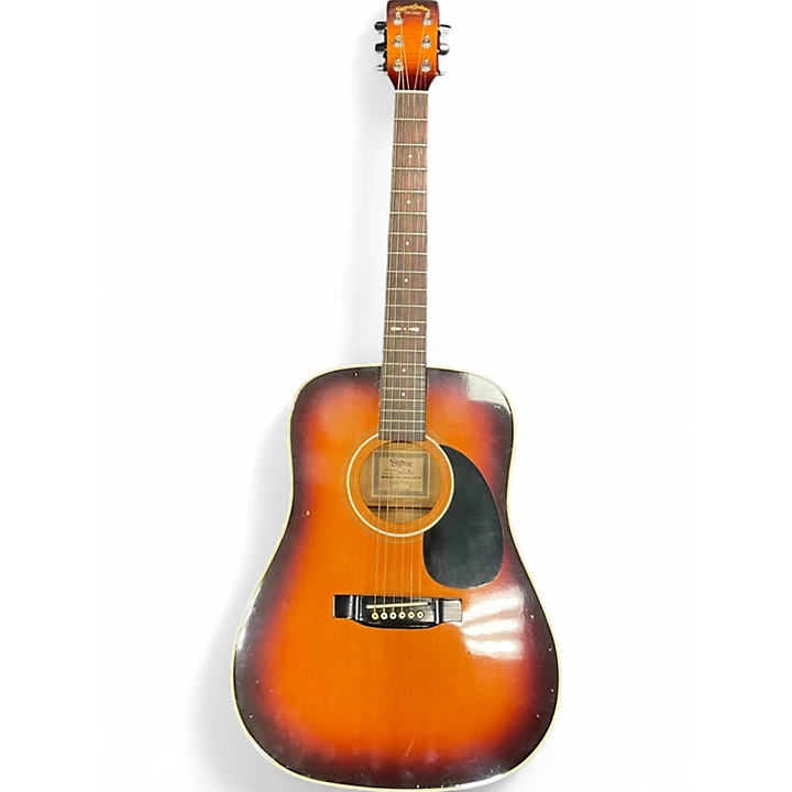 SIGMA Used SIGMA DT 4 Sunburst Acoustic Guitar.gc