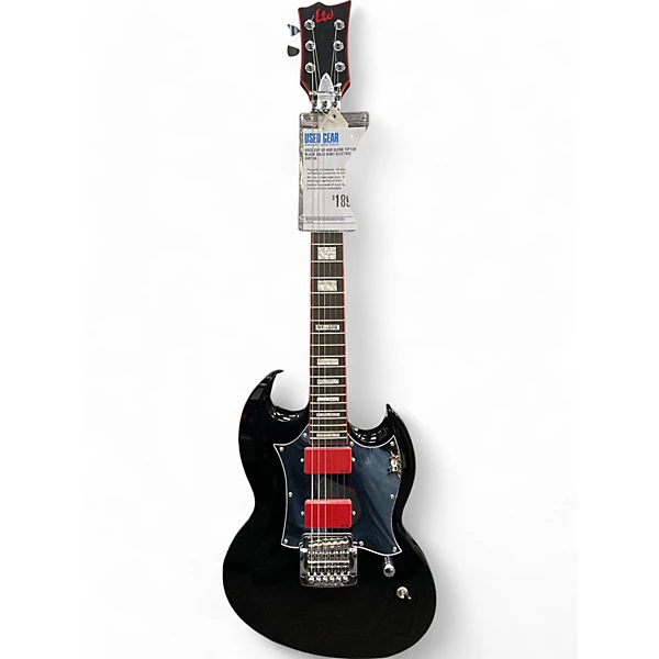 Used ESP GT 600 Glenn Tipton Black Solid Body Electric Guitar