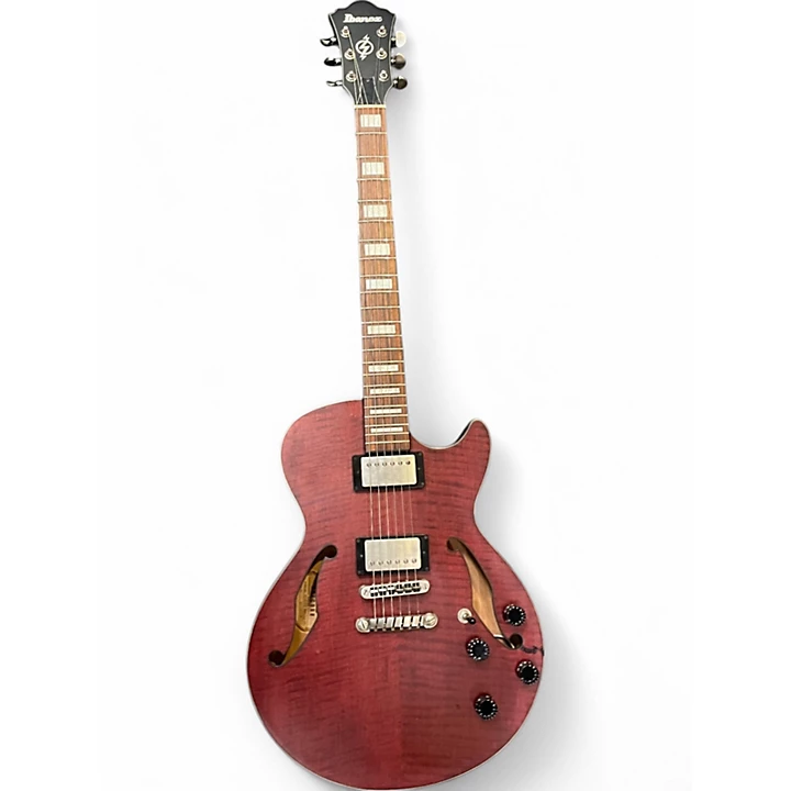 Used Ibanez AGS83 Red Hollow Body Electric Guitar