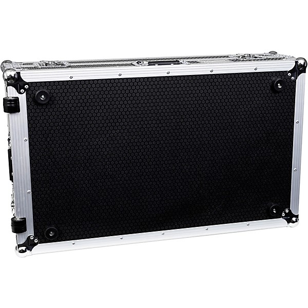 Flight Case for Rane Four With Laptop Platform and Wheels Black