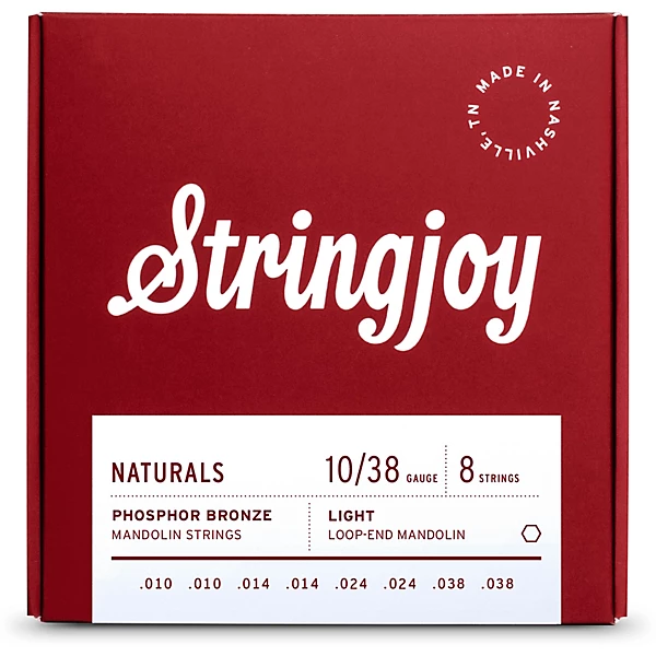 Naturals Phosphor Bronze 10 38 Mandolin Strings