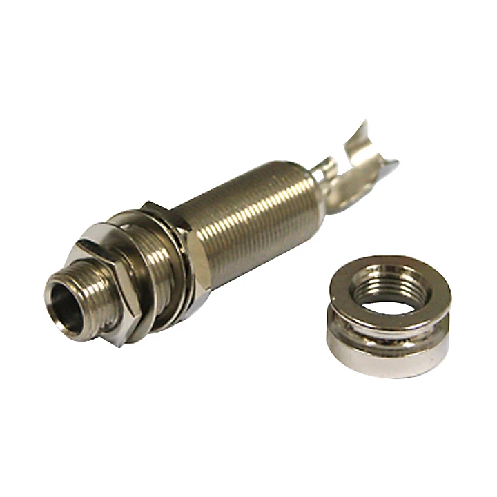 1 4 End Pin Jack Chrome