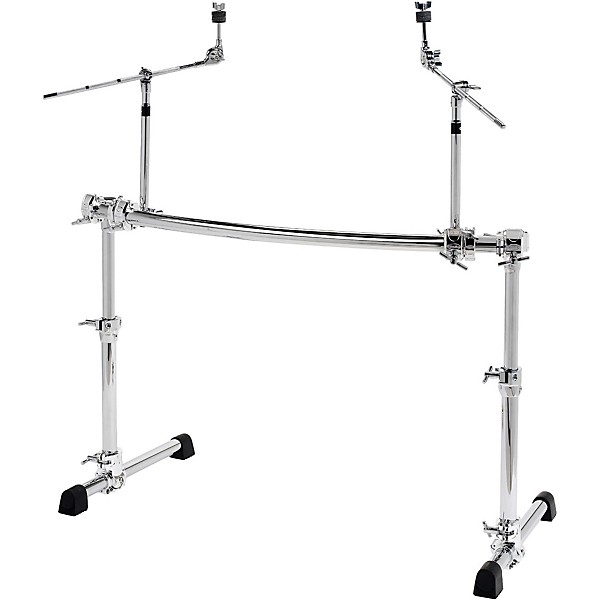 Chrome Series Height Adjustable Curved Rack