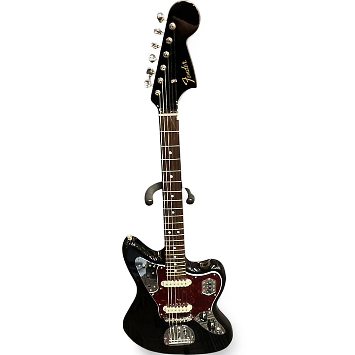 Fender Used Fender Jaguar Black Solid Body Electric Guitar