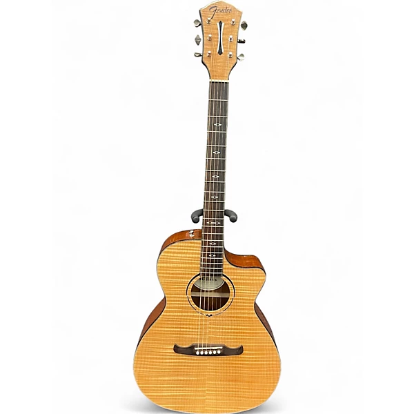 Used Fender FA 345CE Natural Acoustic Electric Guitar