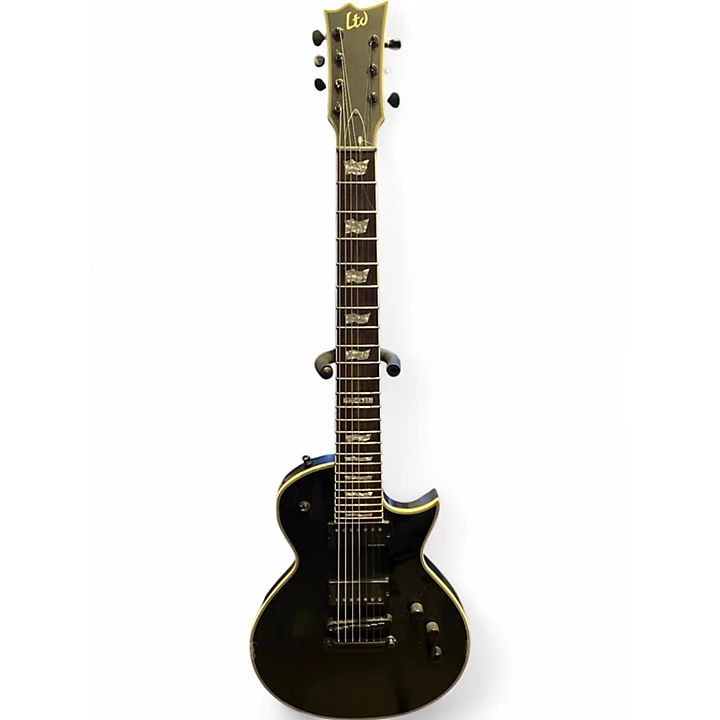 ESP Used ESP LTD EC407 Black Solid Body Electric Guitar