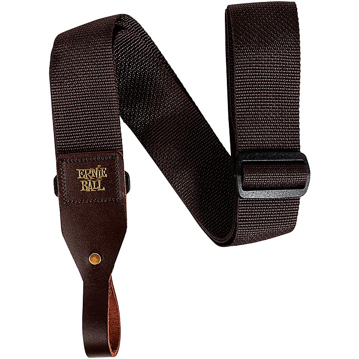 Polypro Acoustic Guitar Strap Brown 2 in