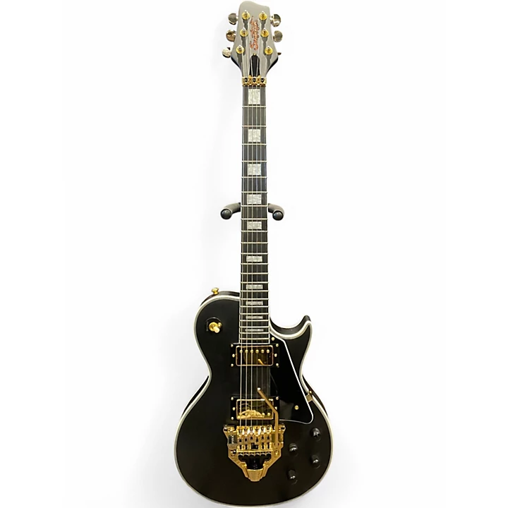 Sawtooth Used Sawtooth Vudu Black Solid Body Electric Guitar.gc