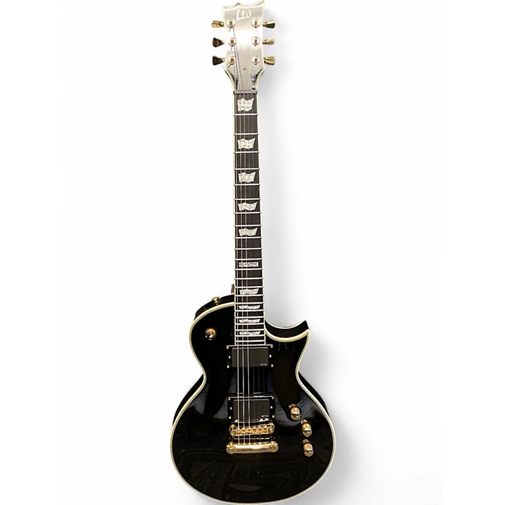 ESP Used ESP LTD EC1000T Black Solid Body Electric Guitar