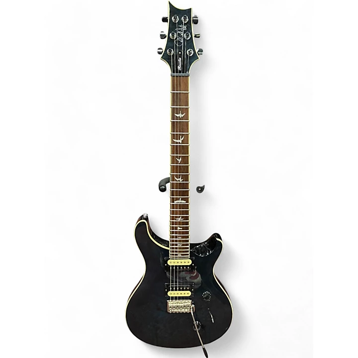 PRS Used PRS SE Custom 24 Dark Blue Solid Body Electric Guitar.gc