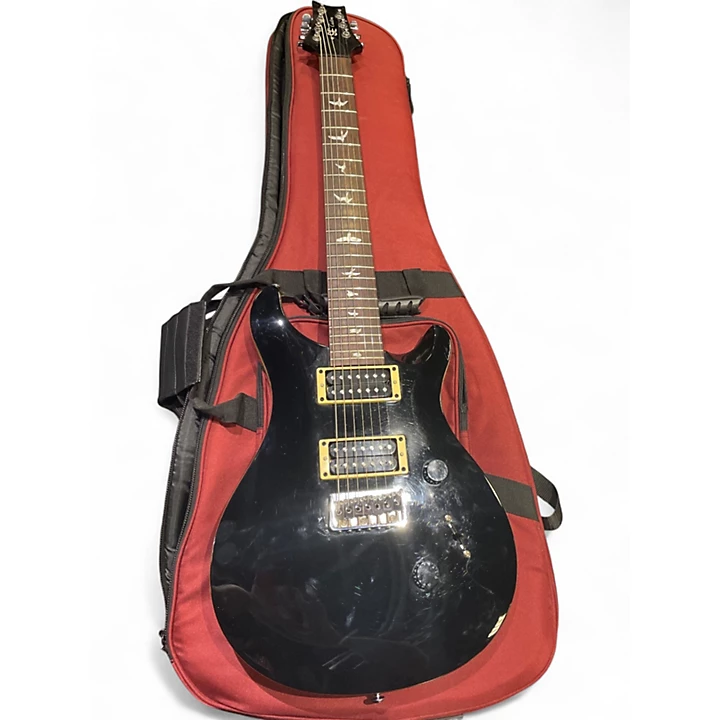 Used PRS Custom 24 7 string Black Solid Body Electric Guitar