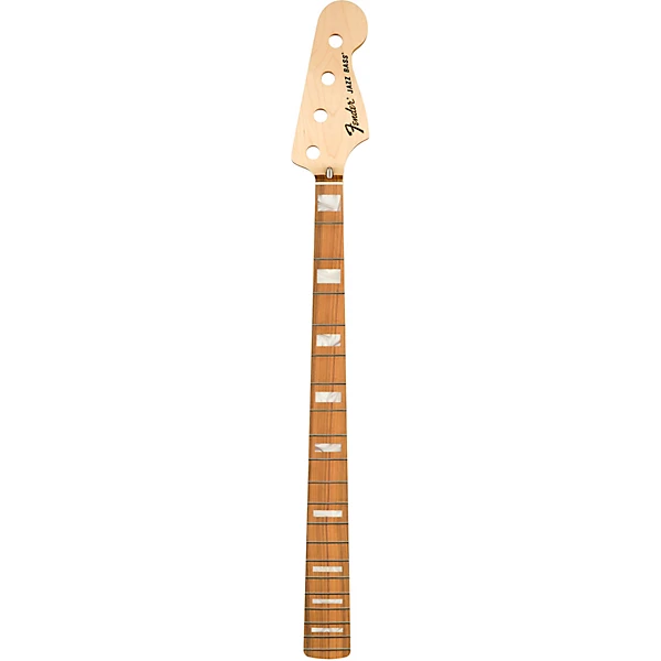 70s Jazz Bass Neck Block Inlay with Fau Ferro Fingerboard
