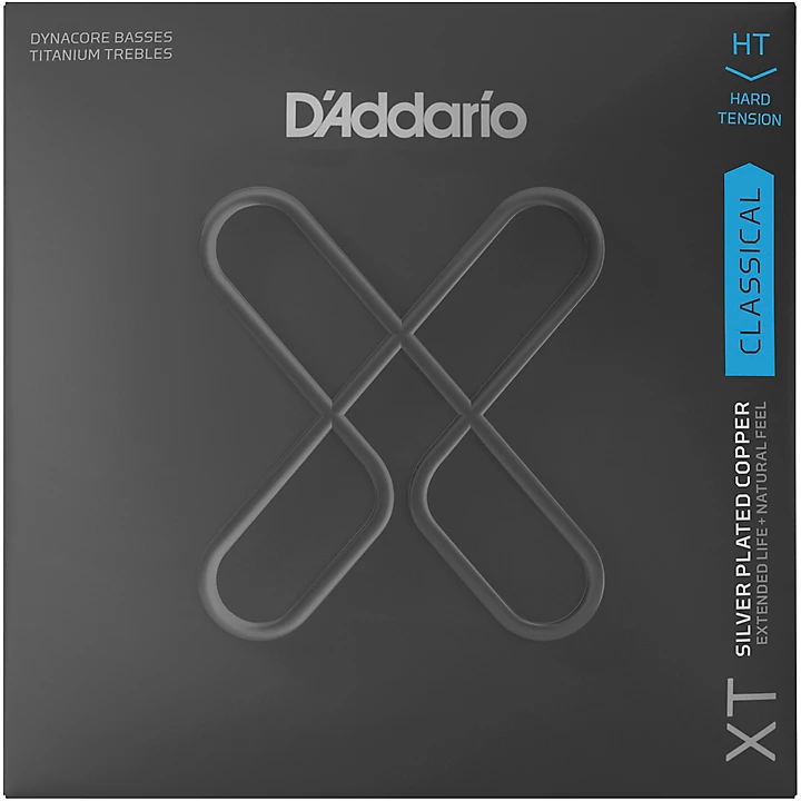 Set Classical Guitar XT Dynacore Titanium Hard Tension