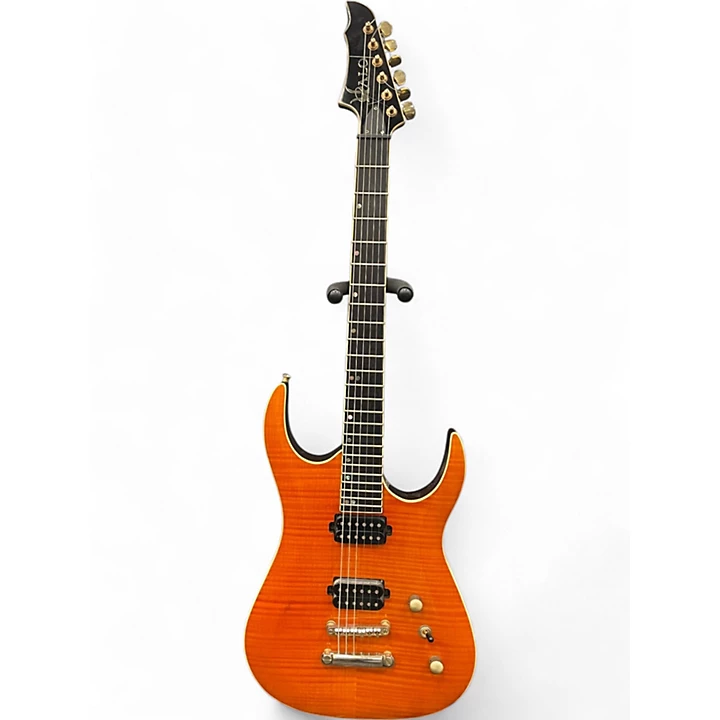 Halo Used Halo MERUS QUILTED AMBER Solid Body Electric Guitar.gc