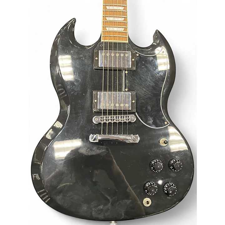 Used Gibson SG Standard Black Solid Body Electric Guitar