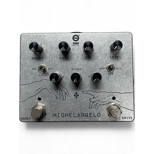 Used Dophix Michelangelo Overdrive Plus Effect Pedal