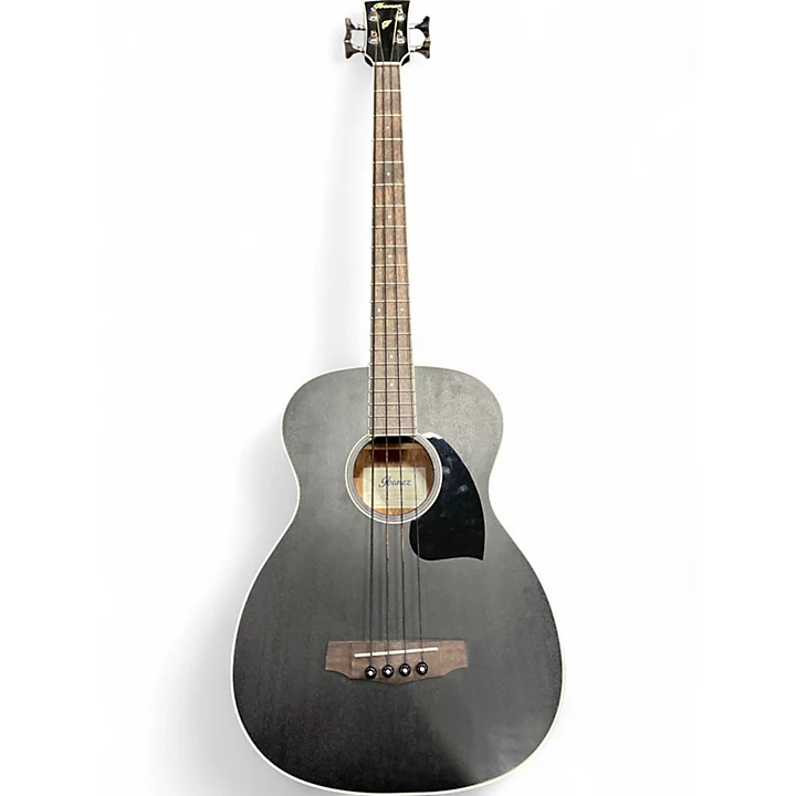 Ibanez Used Ibanez PCBE14MH WK BLACK Acoustic Bass Guitar.gc