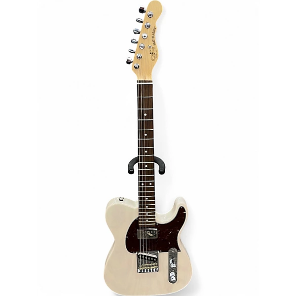 GL Used GL ASAT Special WHITE ART Solid Body Electric Guitar.gc