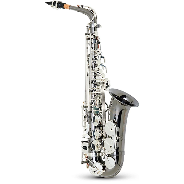 AAS 450 Vienna Series Alto Saxophone Black Nickel Body Silver Keys