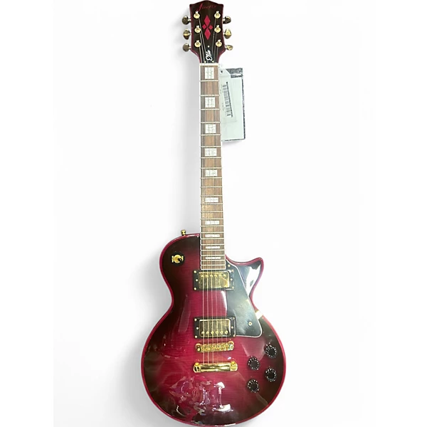 Used Firefly FFLP Elite Purple Solid Body Electric Guitar