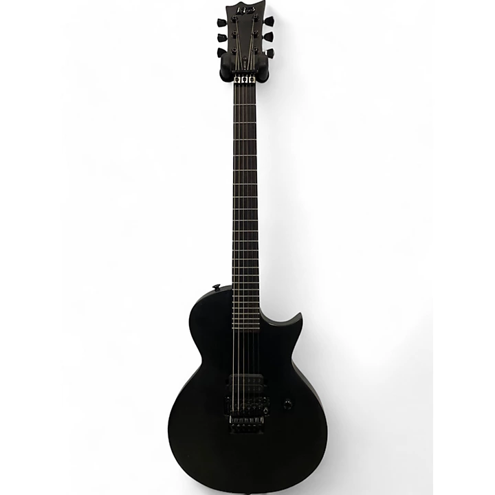 Ltd Used Ltd EC BLACK METAL Flat Black Solid Body Electric Guitar.gc