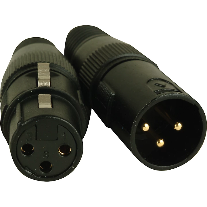 3 Pin Male Female XLR Connectors