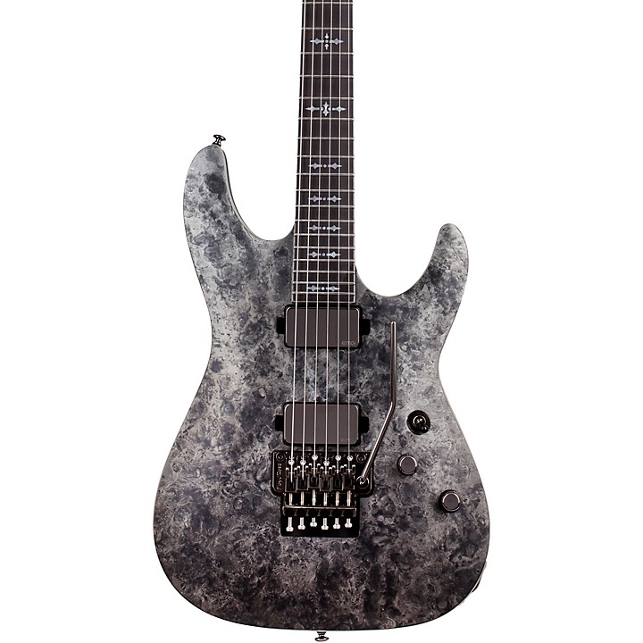 Ernie C C 1 Electric Guitar Black Reign