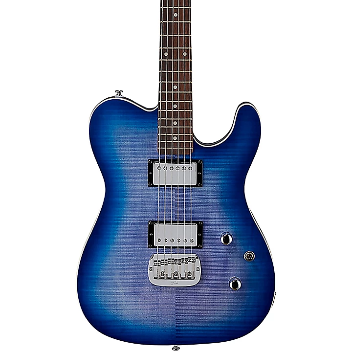 Tribute ASAT Deluxe Electric Guitar Bright Blue Burst