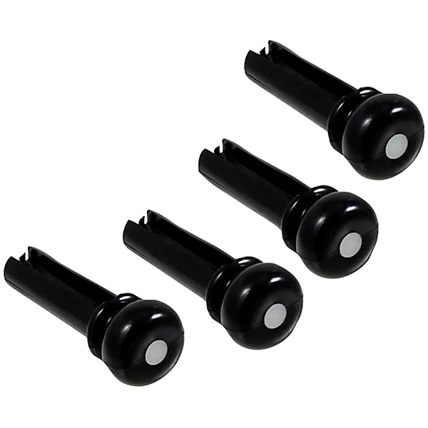 Acoustic Bass Bridge Pins Black