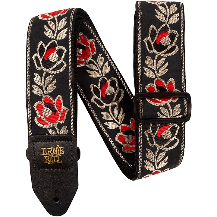 Noble Rose Classic Jacquard Guitar Strap 2 in