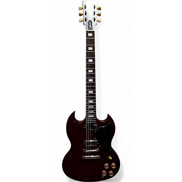 Used 2018 Gibson SG Special Worn Cherry Solid Body Electric Guitar