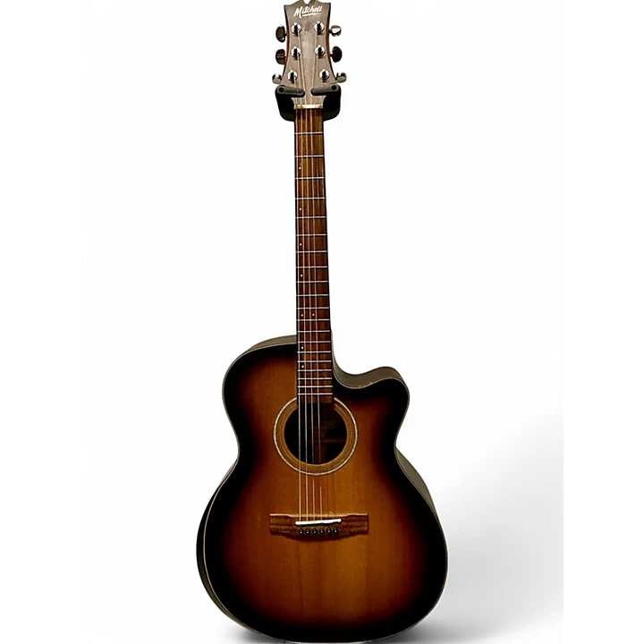 Used Mitchell T413CE BST 3 Tone Sunburst Acoustic Electric Guitar